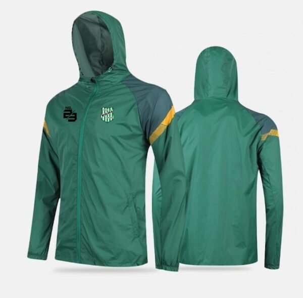 Wisloka Green Windbreaker